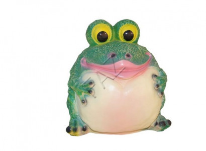 Design Frosch Figur Garten Statue Skulptur Figuren Skulpturen Dekoration Neu